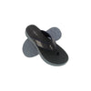 WALKAROO WC4238 BLACK/GREY MENS V-BELT SLIPPER