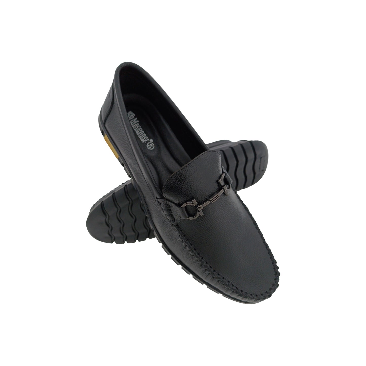 MACONNER TZ 2 BLACK MENS BOADER LOAFER