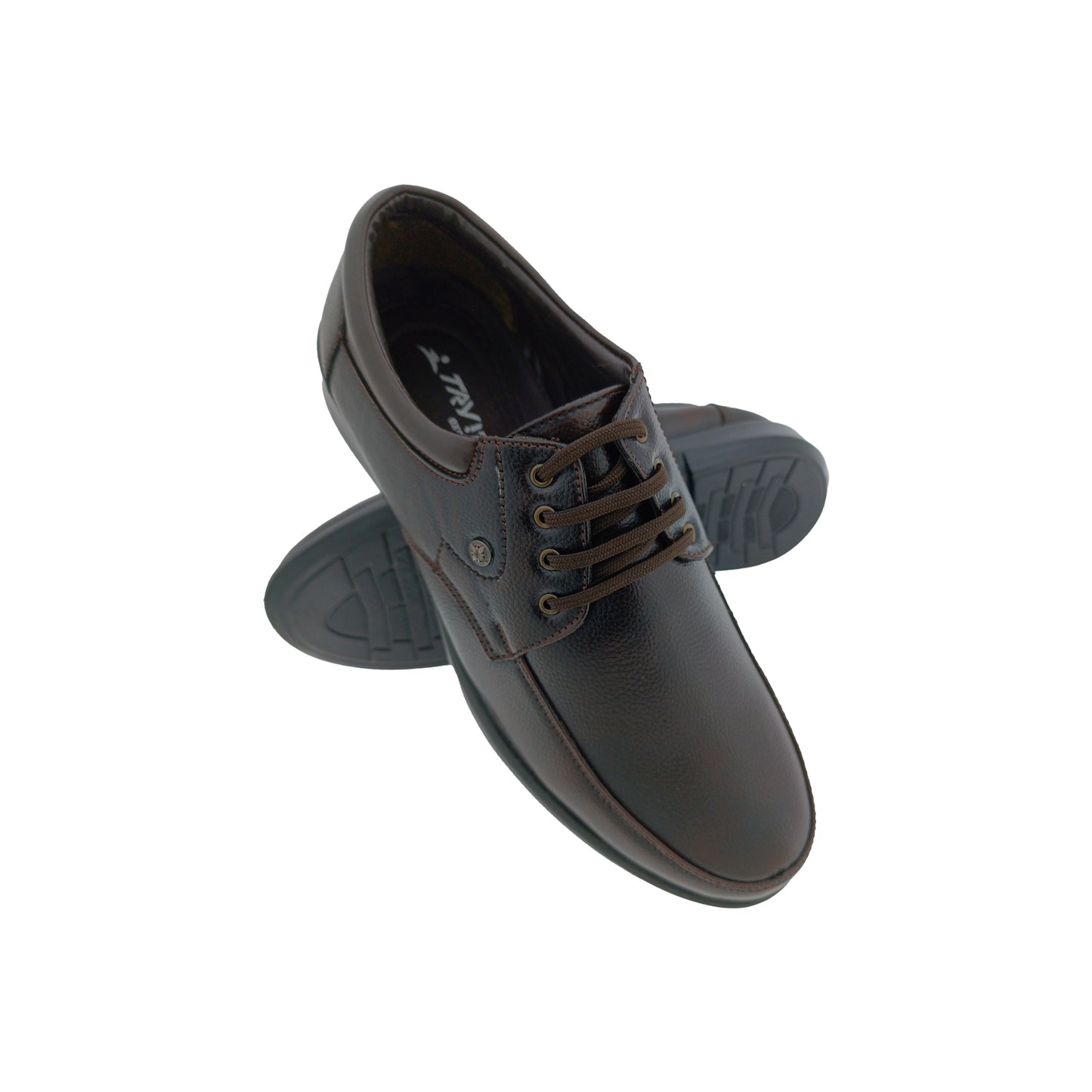 TRYIT LS31 BROWN MENS LACEUP CASUEL SHOE