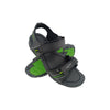 LANCER L-VENTO-5 BLACK/GREEN MENS SPORTS SANDAL