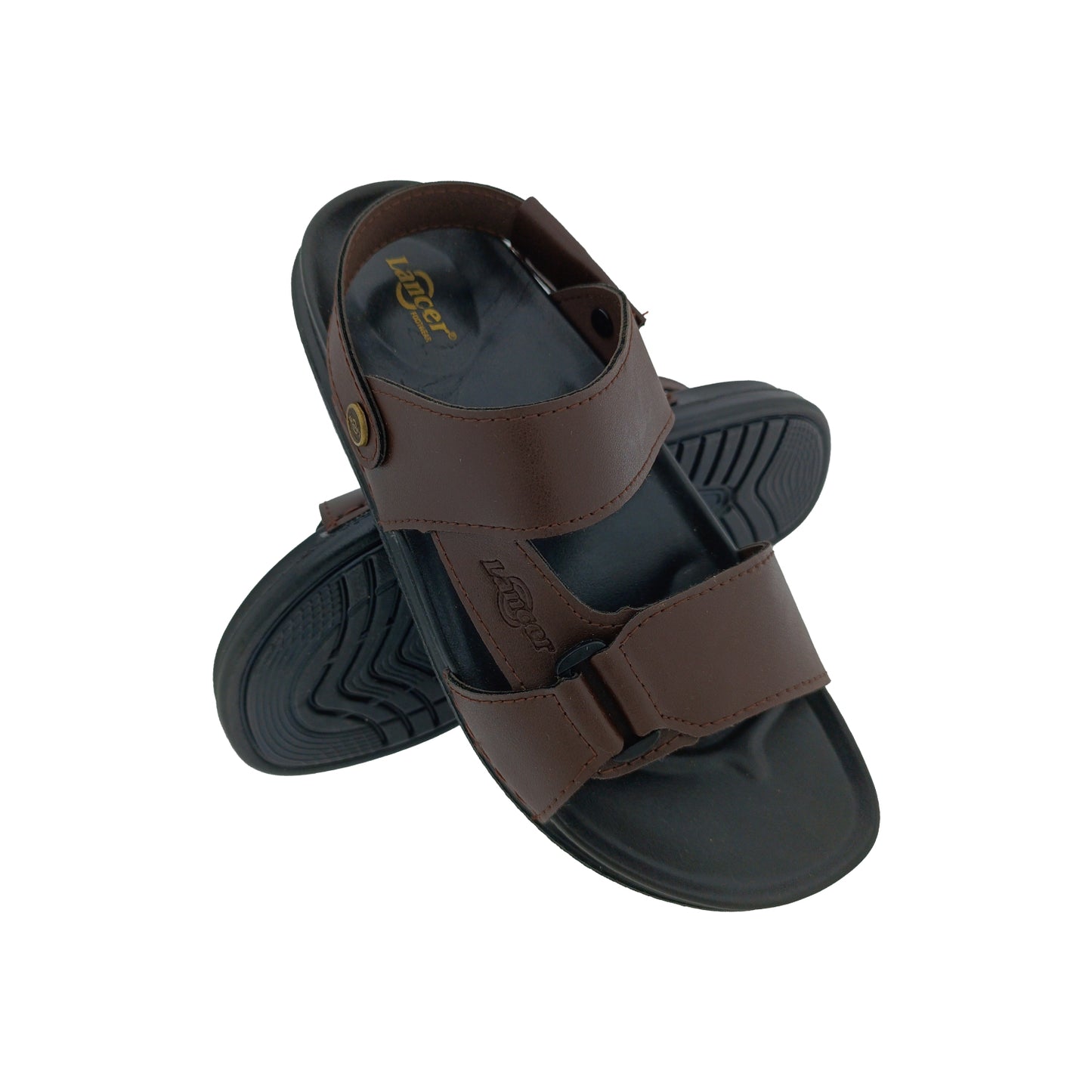 LANCER LUXE-101 BROWN MENS SANDAL
