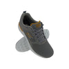 SKECHERS 894167 GREY/YELLOW MENS LACEUP SPORTS SHOE