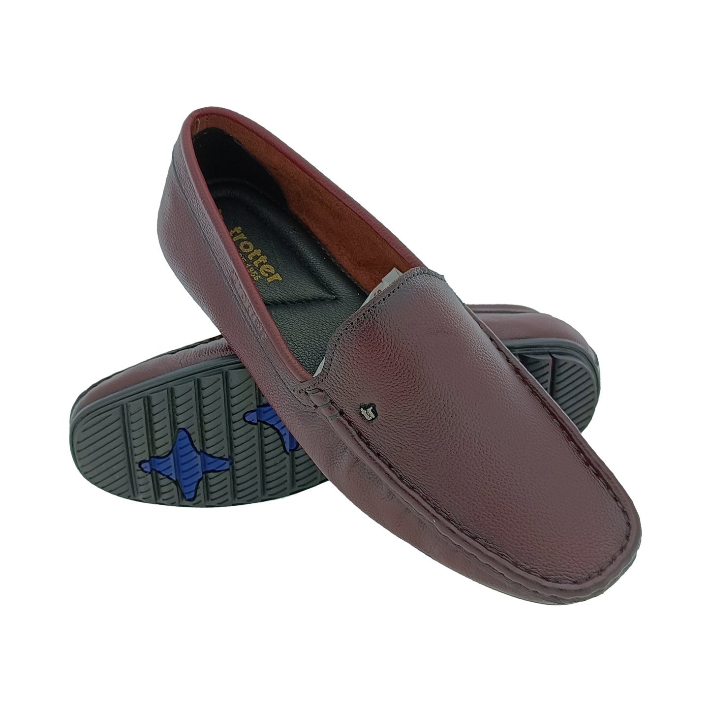 TROTTER 1401 CHERRY MENS LOAFER