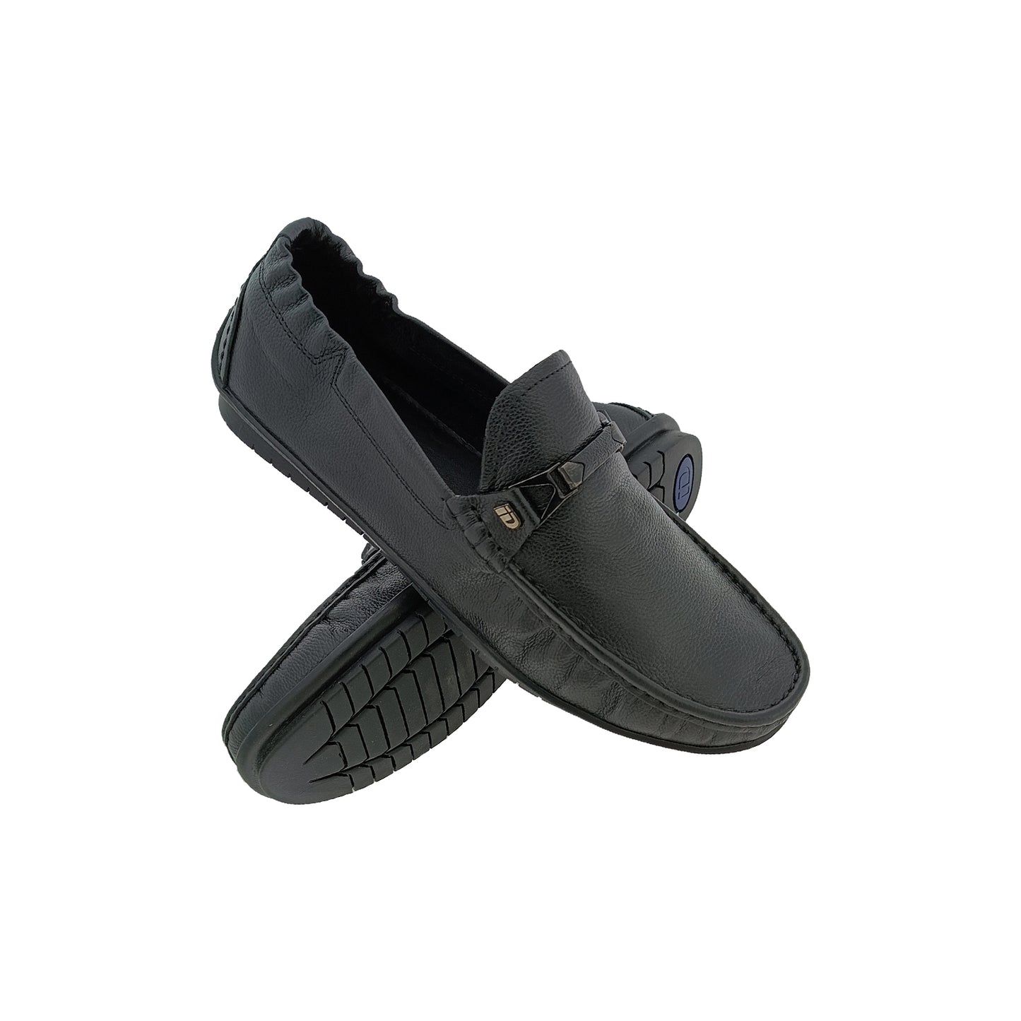 ID-ID1060 BLACK P1 MENS BOADER LOAFER