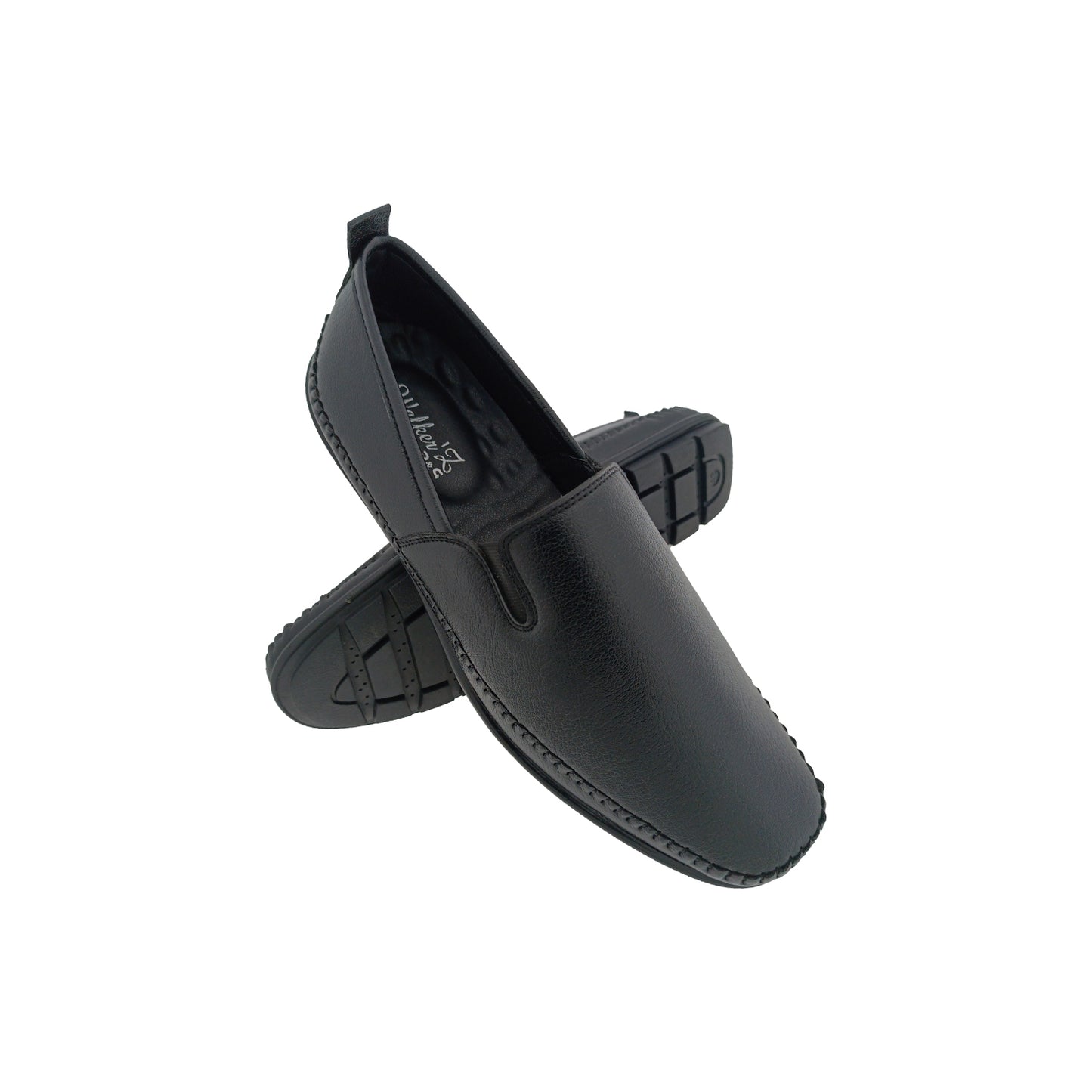 WALKERS 7821 BLACK MENS TRADITIONAL LOAFER