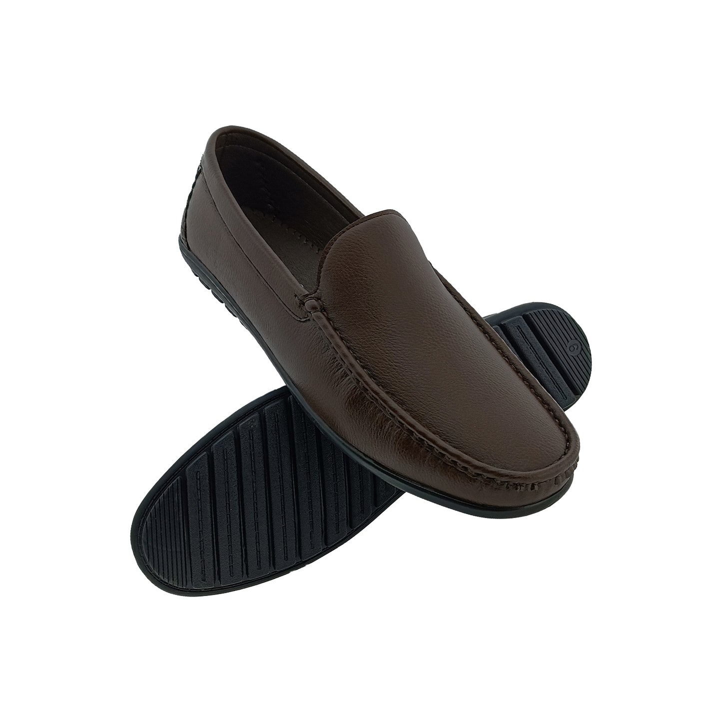 MACONNER 1042 BROWN MENS BOADER LOAFER