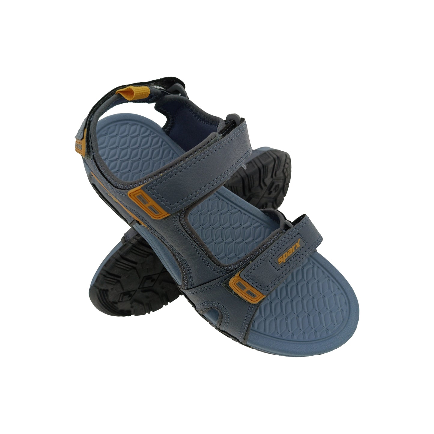 SPARX SS596 GREY/GOLD MENS SPORTS SANDAL