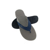 OXER EDDIE-II GREY/BLUE MENS V-BELT SLIPPER