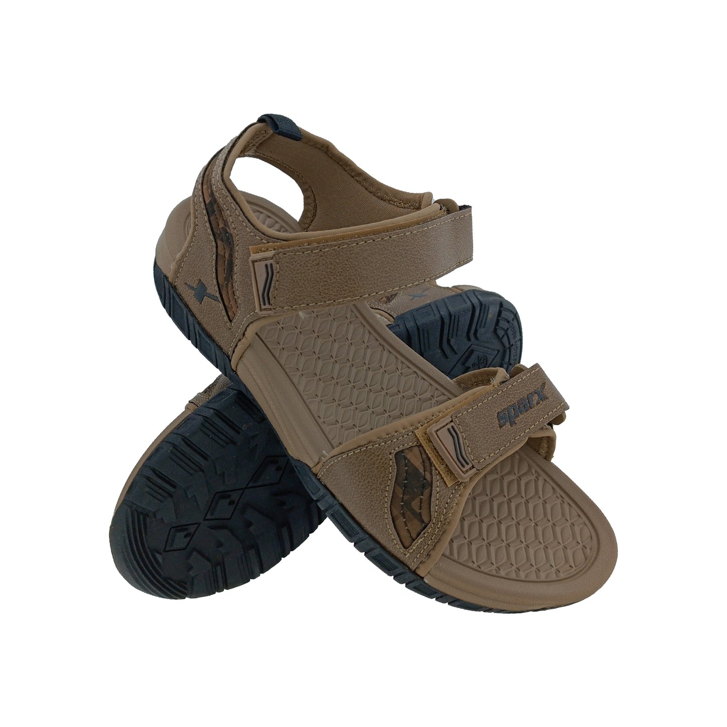 SPARX SS621 BROWN/BLACK MENS SPORTS SANDAL