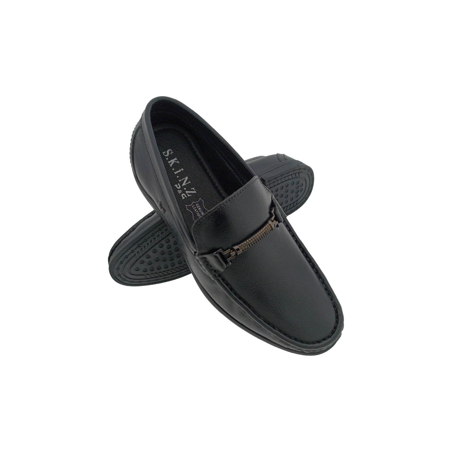 SKINZ 4660 BLACK MENS BOADER LOAFER