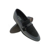 IDDI 1193 BLACK MENS BUFF POINT LOAFER
