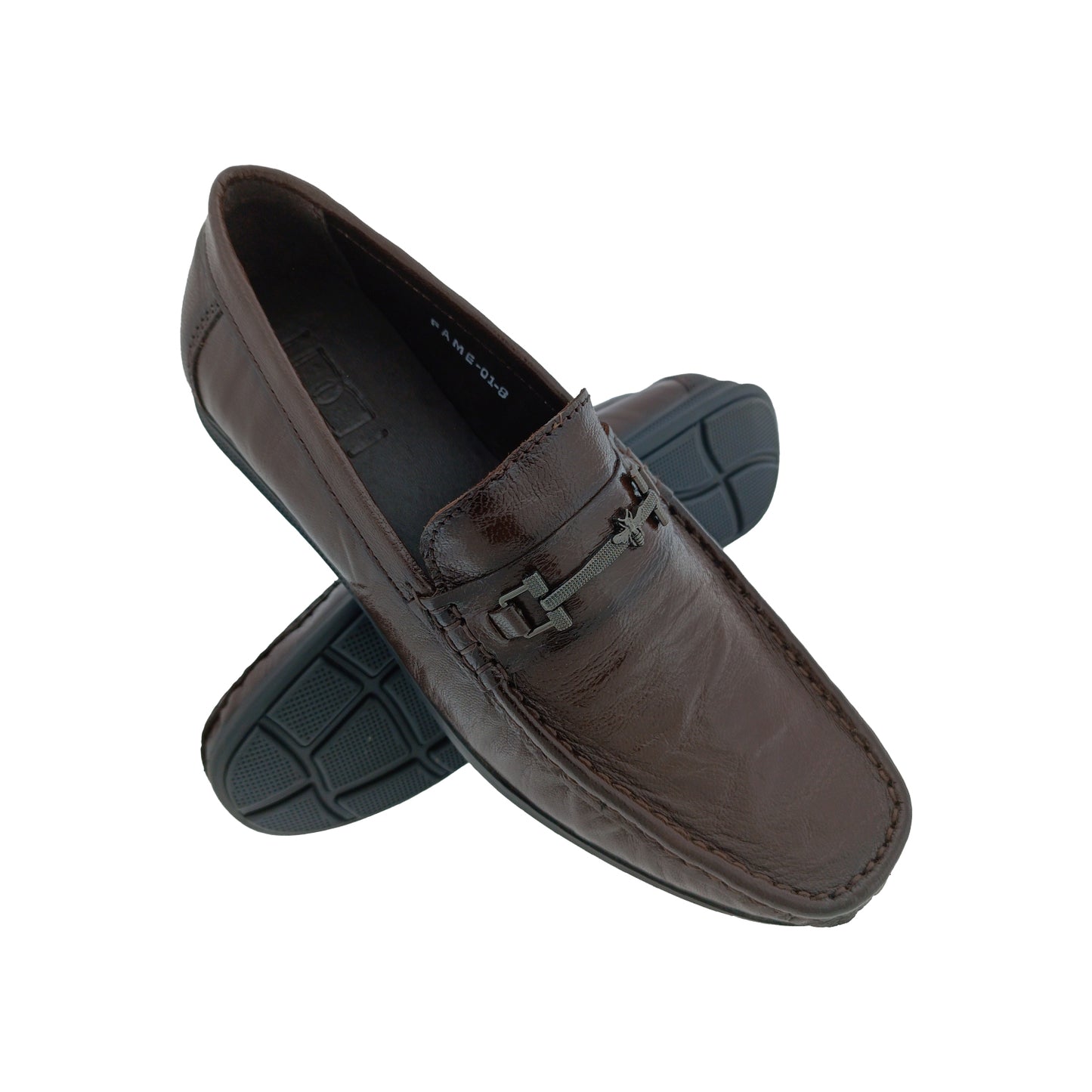 IDDI FAME-01 BROWN MENS BOADER LOAFER
