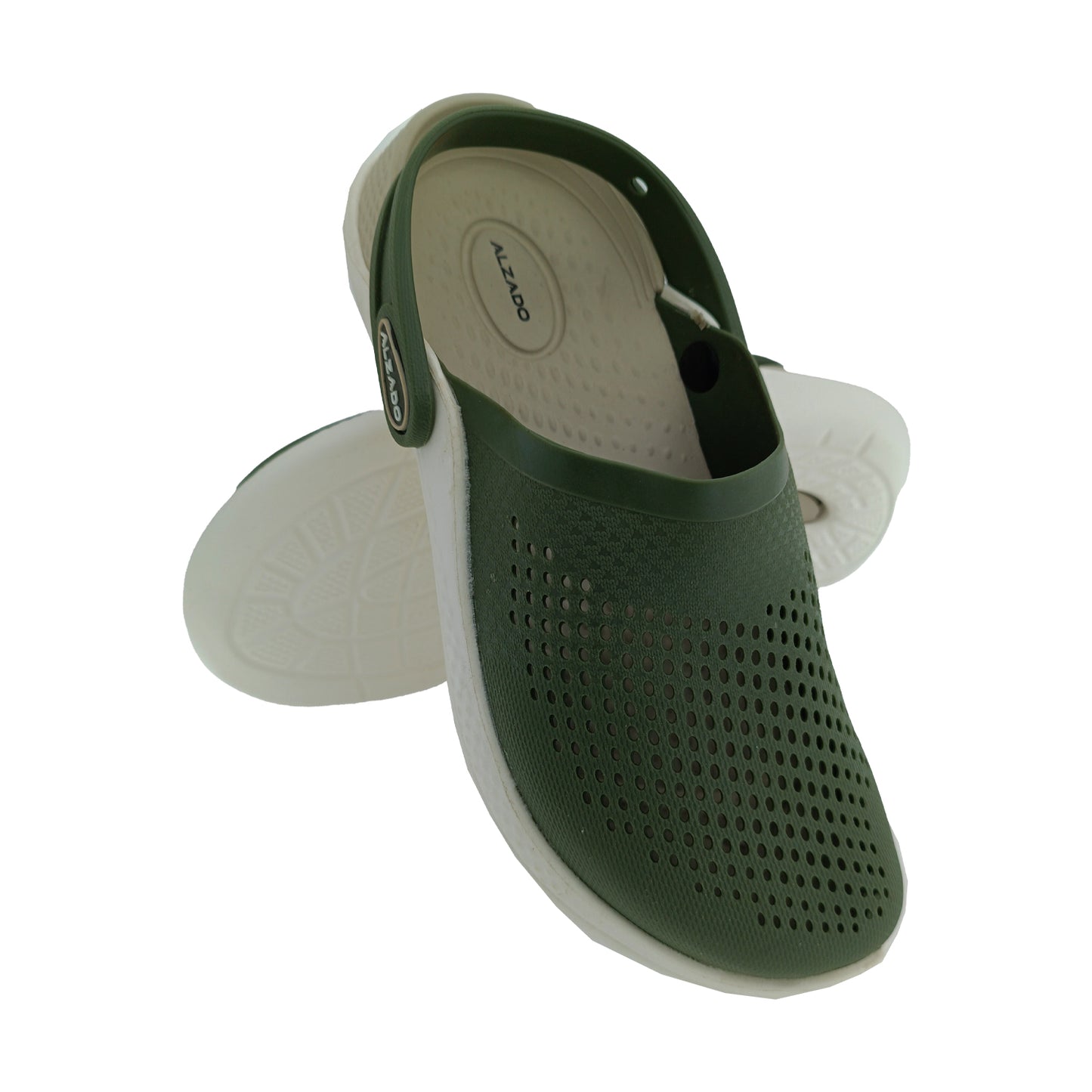 ALZADO ROGER OLIVE/BEIGE MENS CROCS