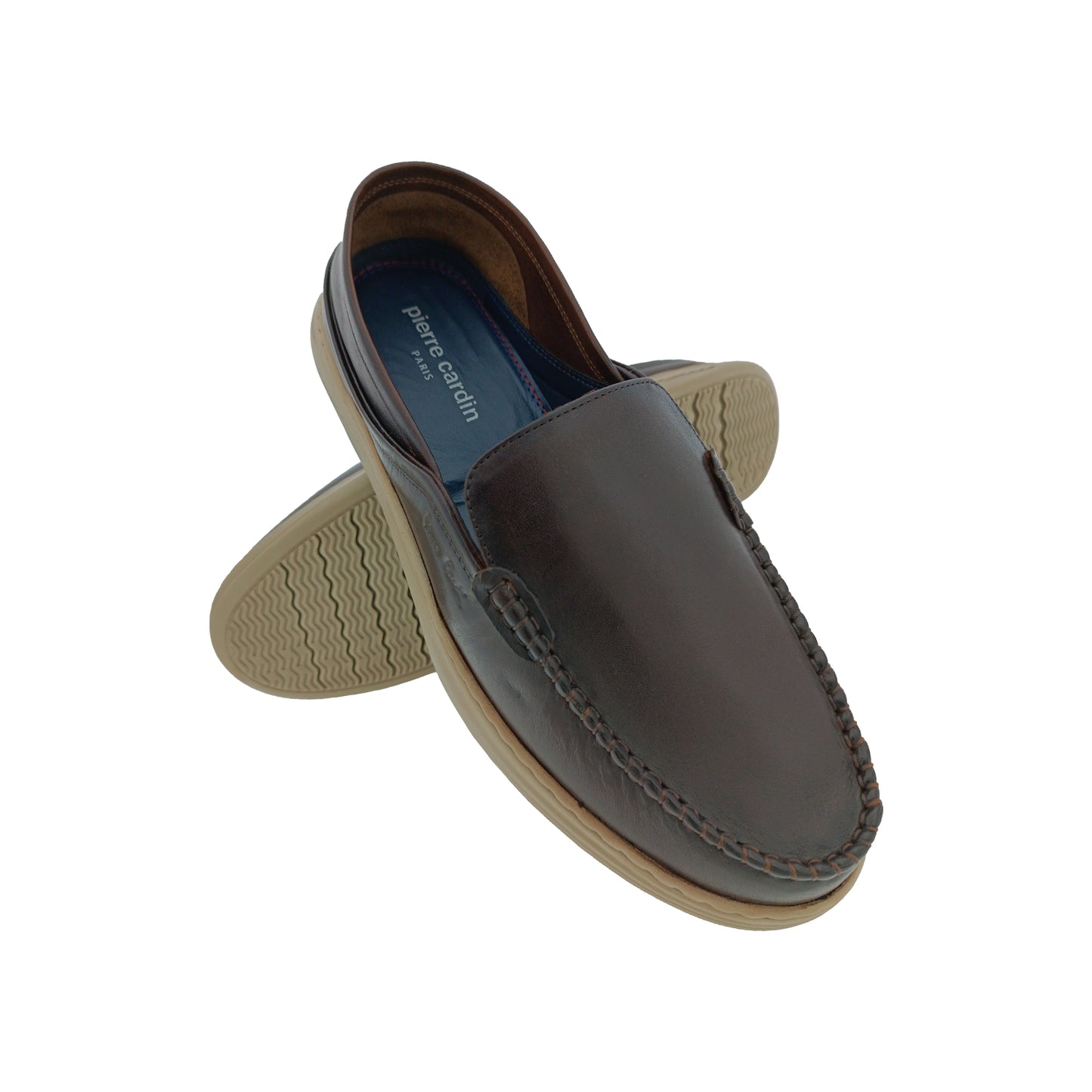PIERRE CARDIN PC3067 BROWN MENS SLIPON SHOE