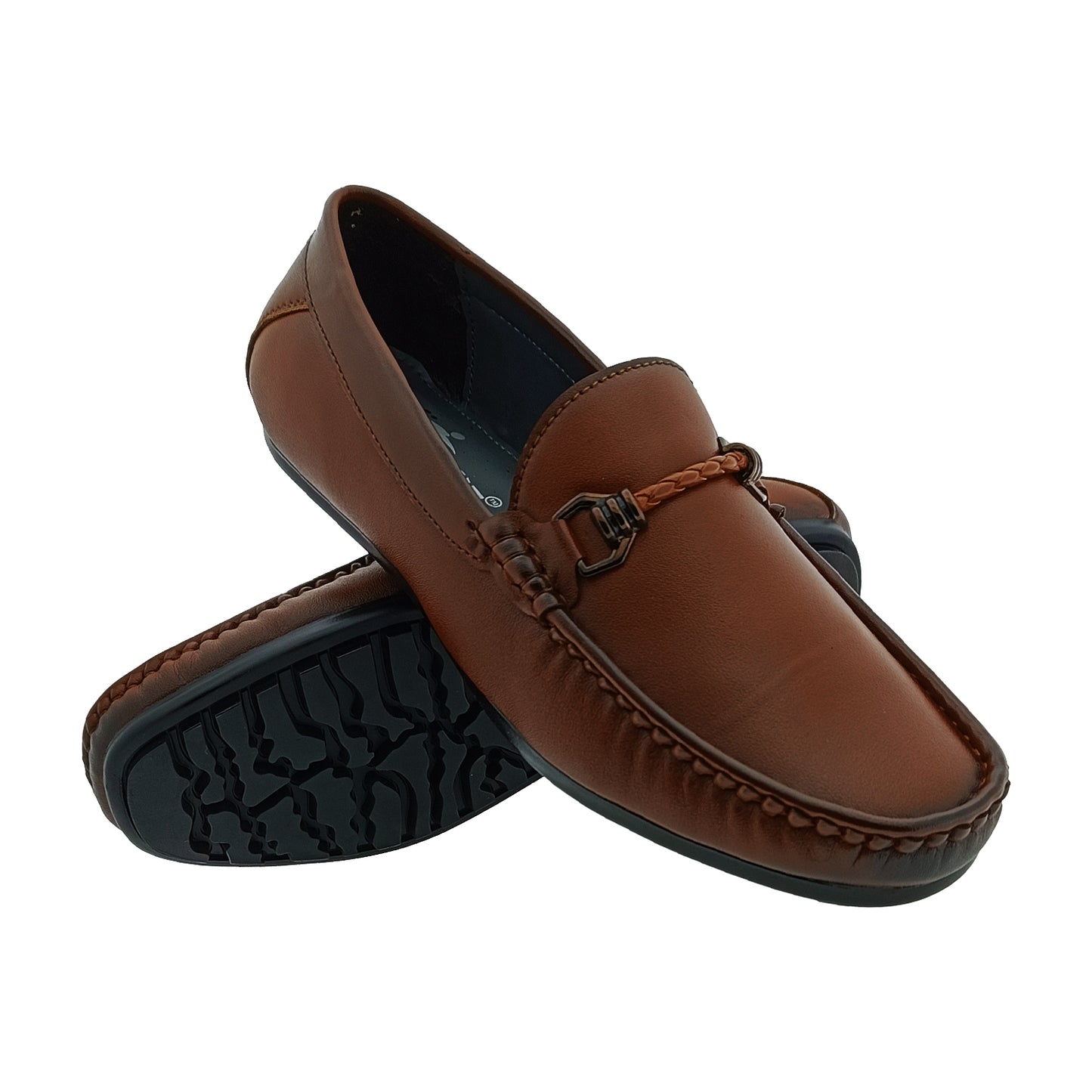 TRYIT 709 TAN MEN'S BOADER LOAFER
