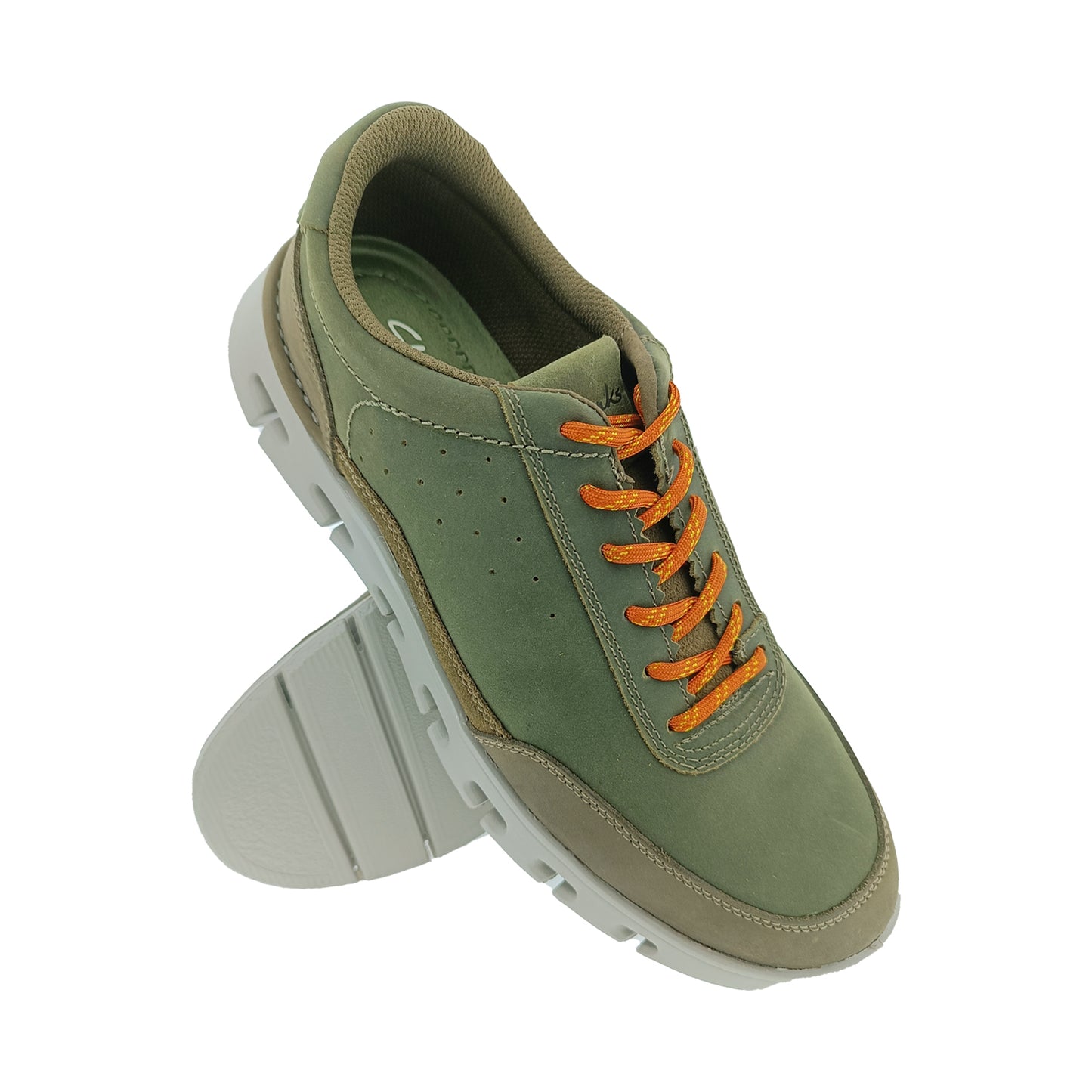 CLARKS NATURE X ONE D.OLIVE MEN'S CASUAL SHOE