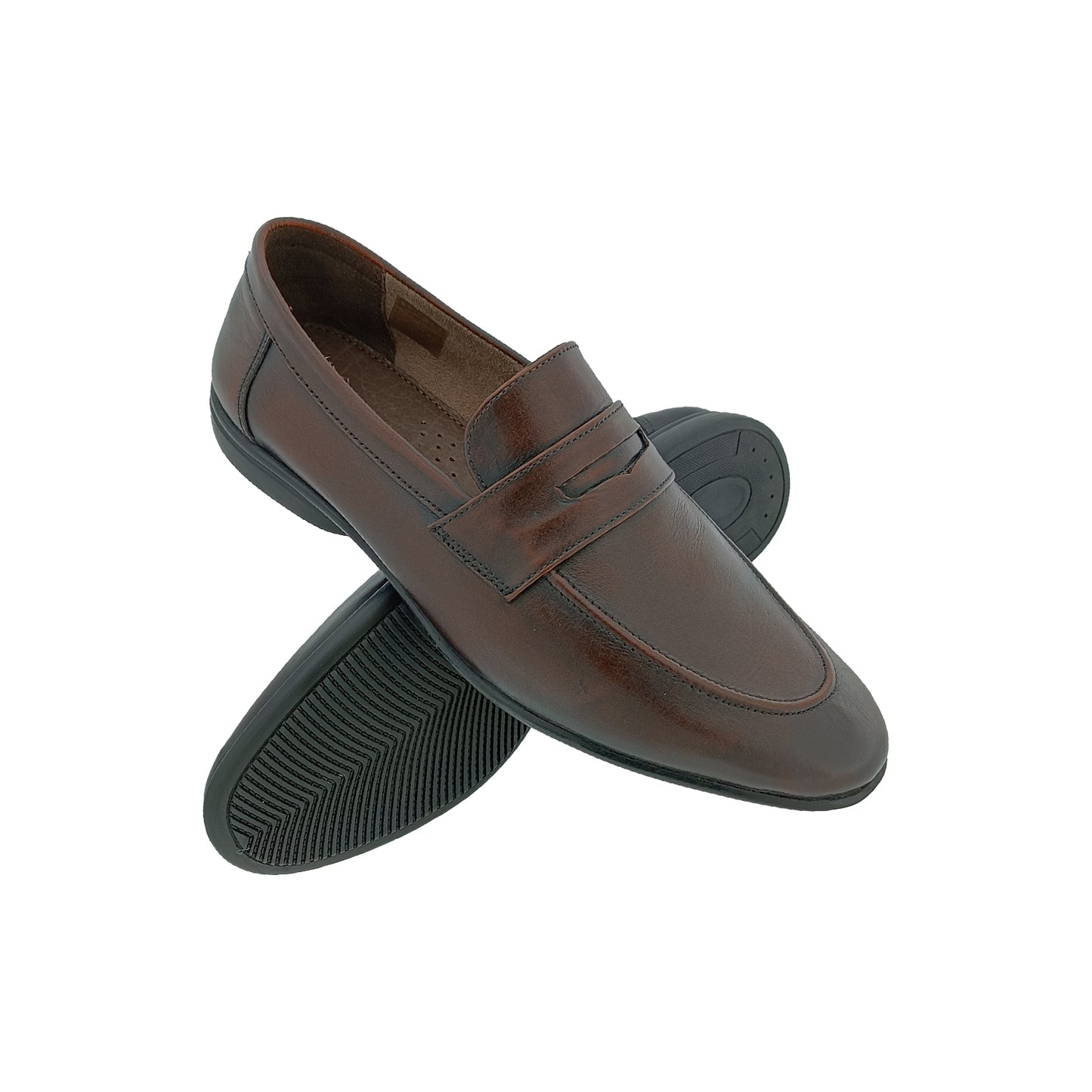 ZOOM S1441 BROWN MENS POINT LOAFER