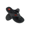 UNILITE GH04 BLACK MENS V-BELT SLIPPES
