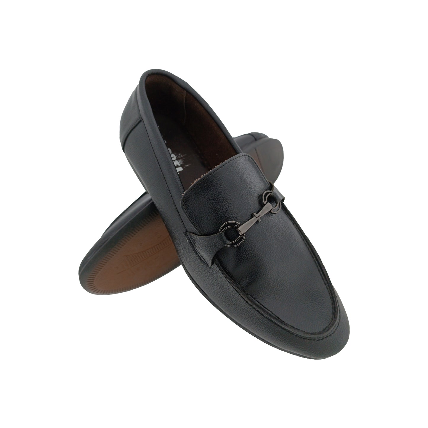 LA OPEL BLACK MENS BOADER LOAFER