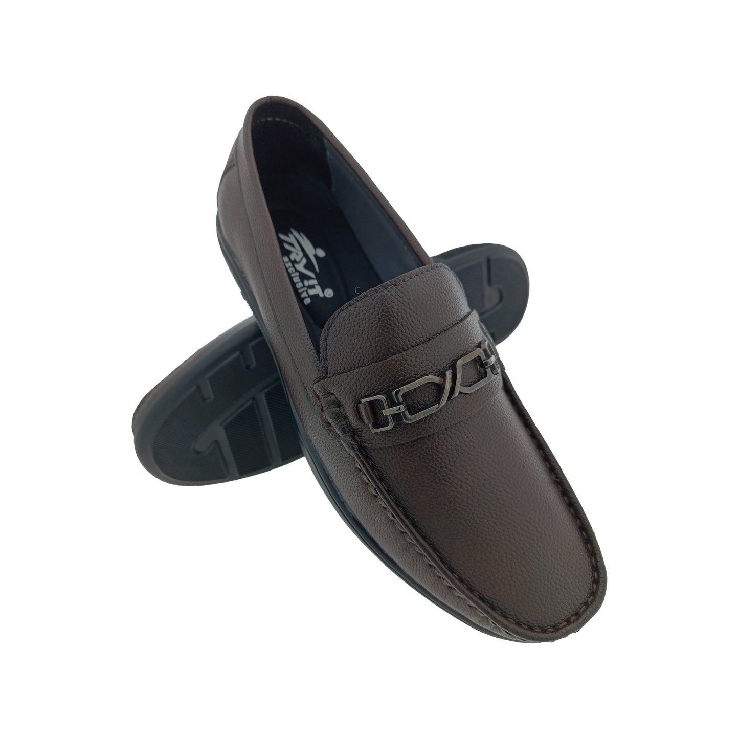 TRYIT 500 BROWN MENS BOADER LOAFER