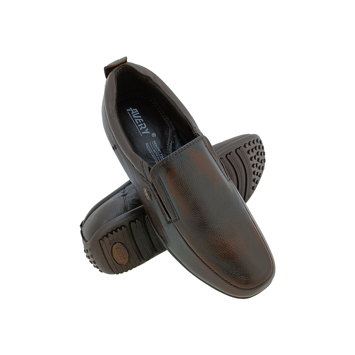 AVERY CK-85 BROWN MENS LETHER FORMAL SHOE