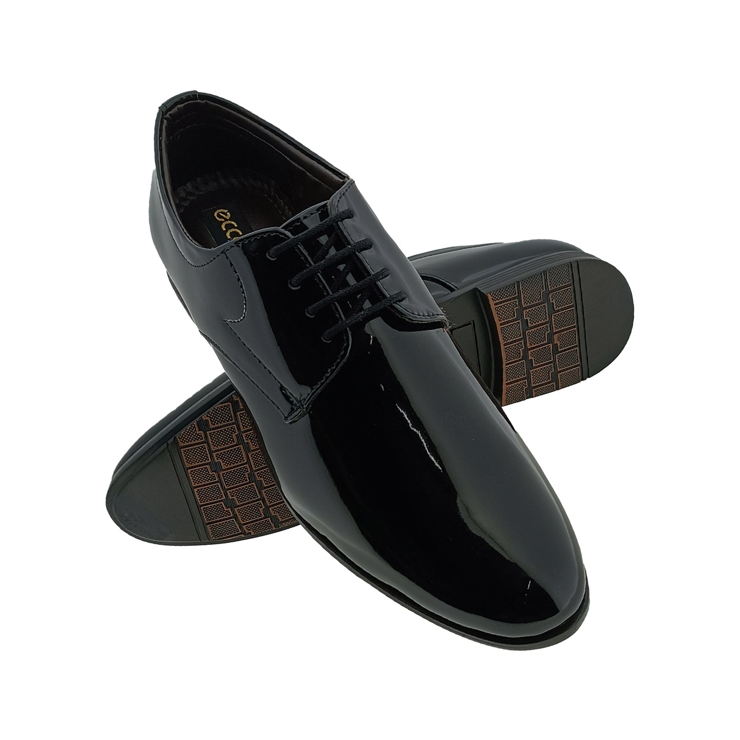 ECCO/COMFORT PAT:521 BLACK MENS CASUAL LACEUP SHOE