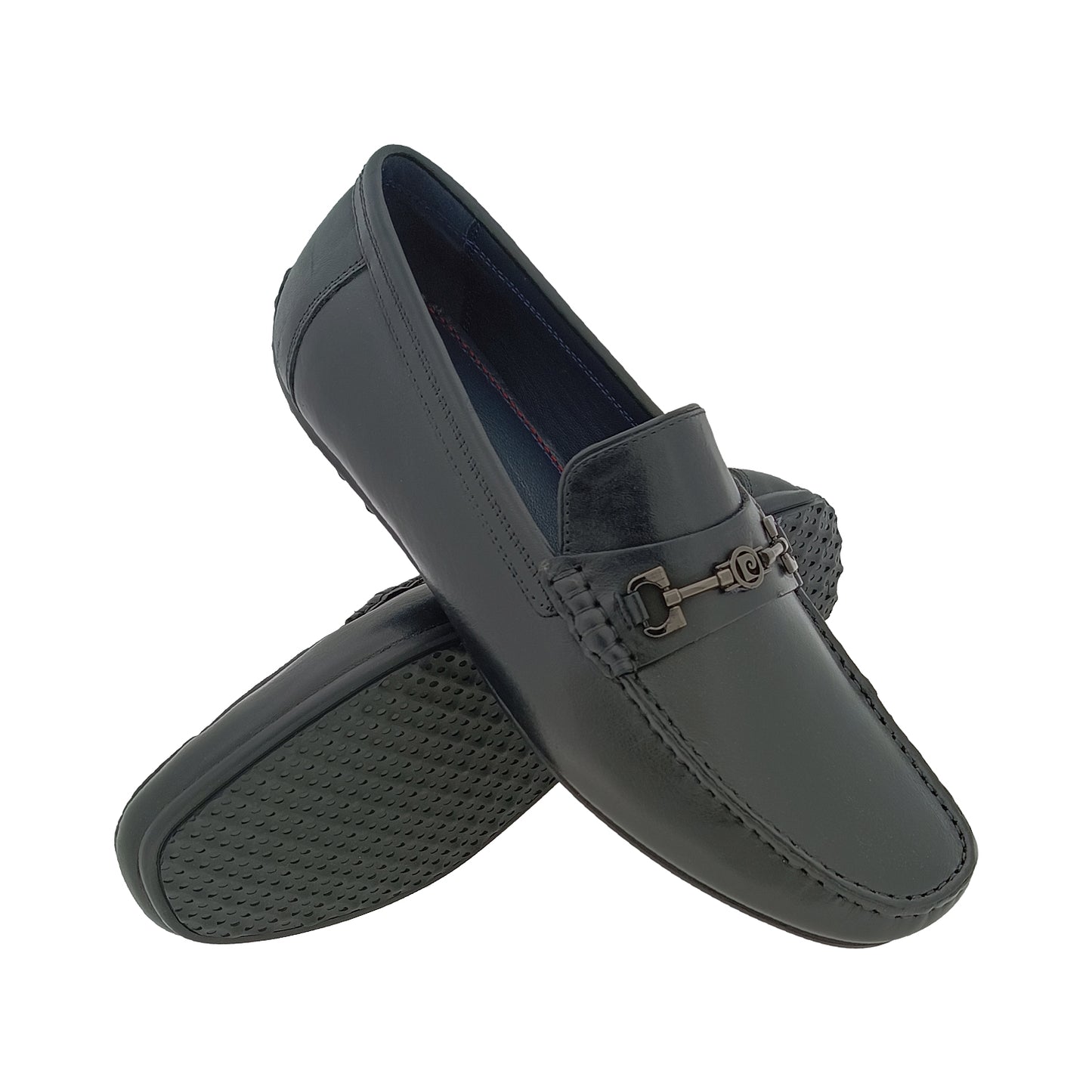 PIERRE CARDIN PC3051 BLACK MENS LOAFER