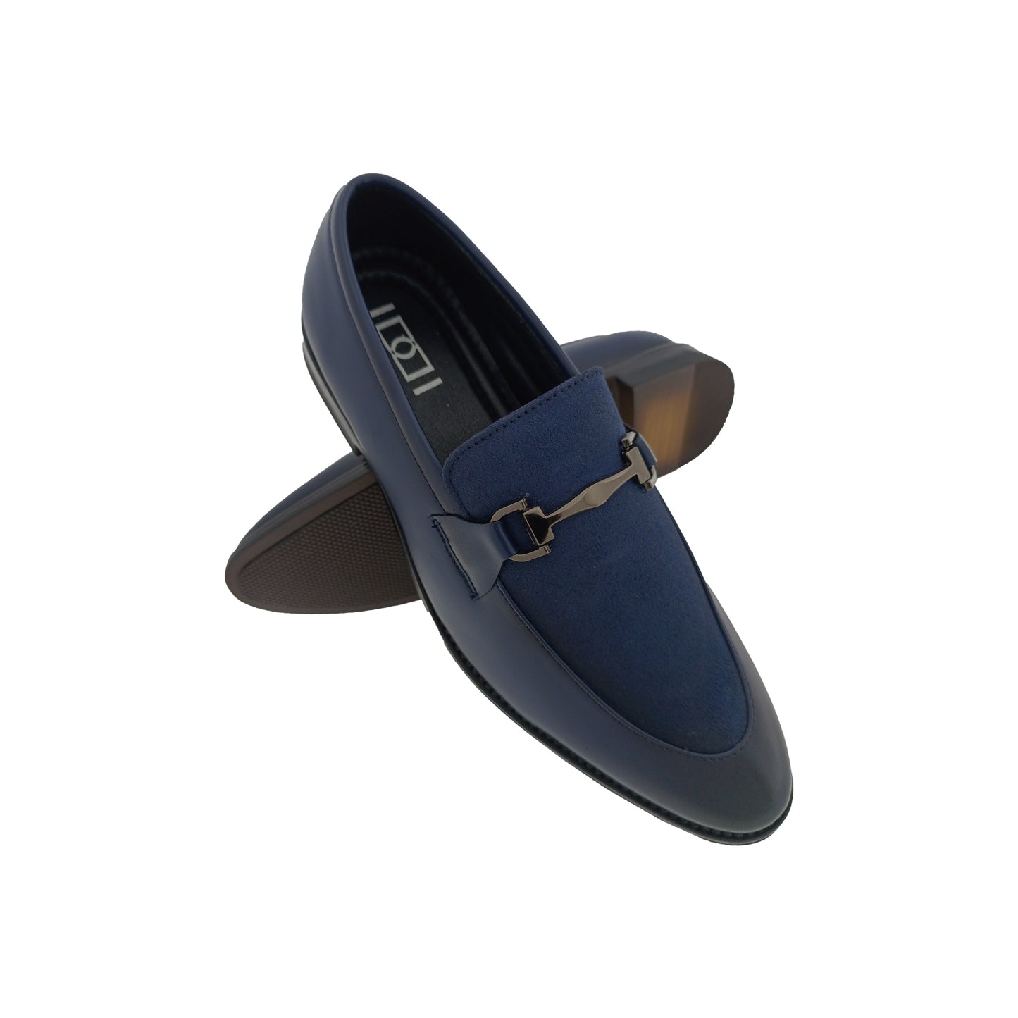 IDDI 1191 BLUE BUFF POINT LOAFER