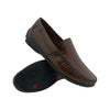 HITZ 1203 BROWN MENS BORDER LOAFER