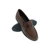 SHOOEZ 0304 BROWN MENS PANNY LOAFER