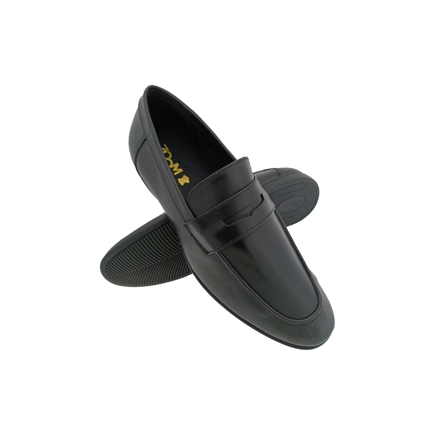 ZOOM S1441 BLACK MENS POINT LOAFER