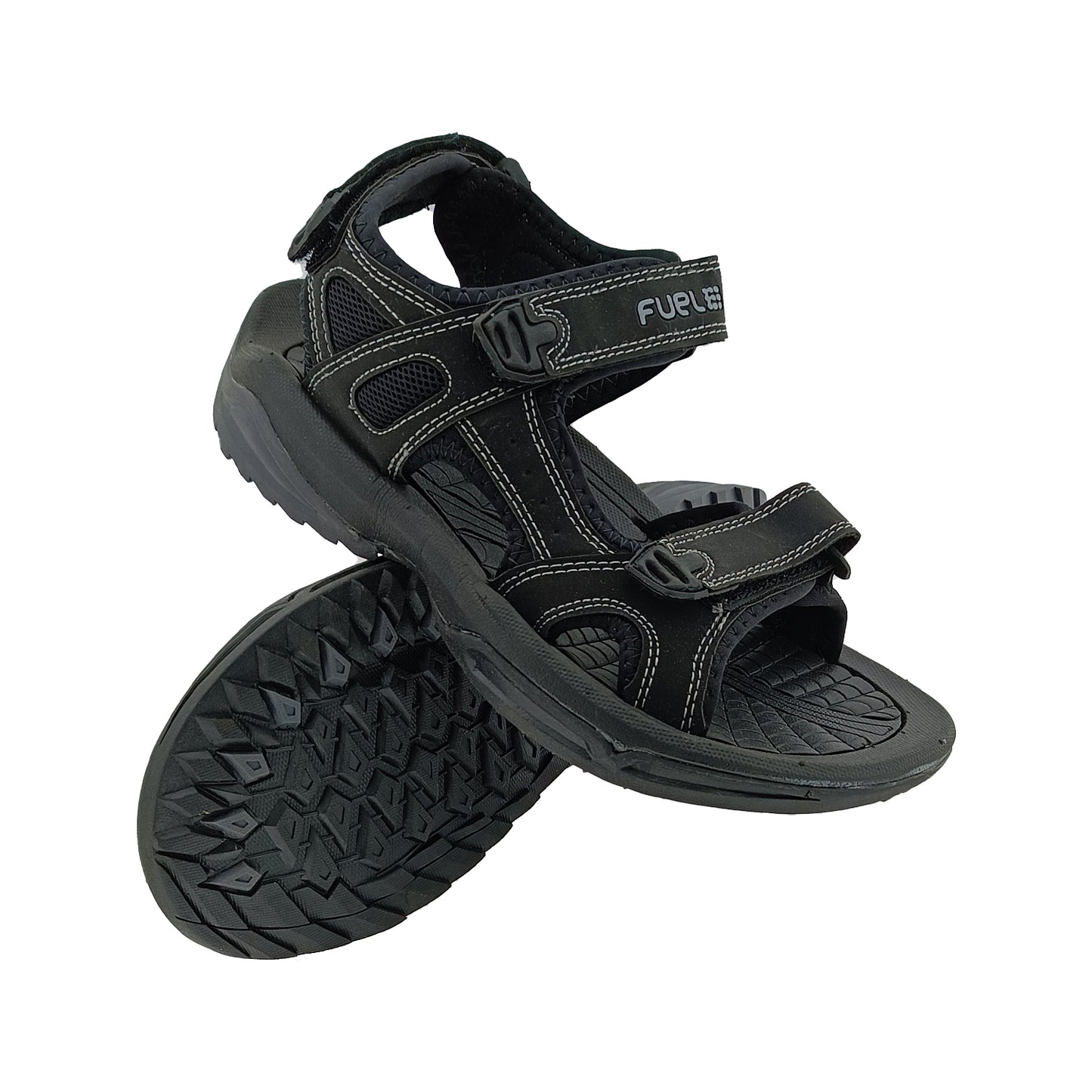 FUEL YAVA-02 BLACK MENS SPORTS SANDAL