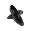 IDDI 1194 BLACK MENS BUFF POINT LOAFER