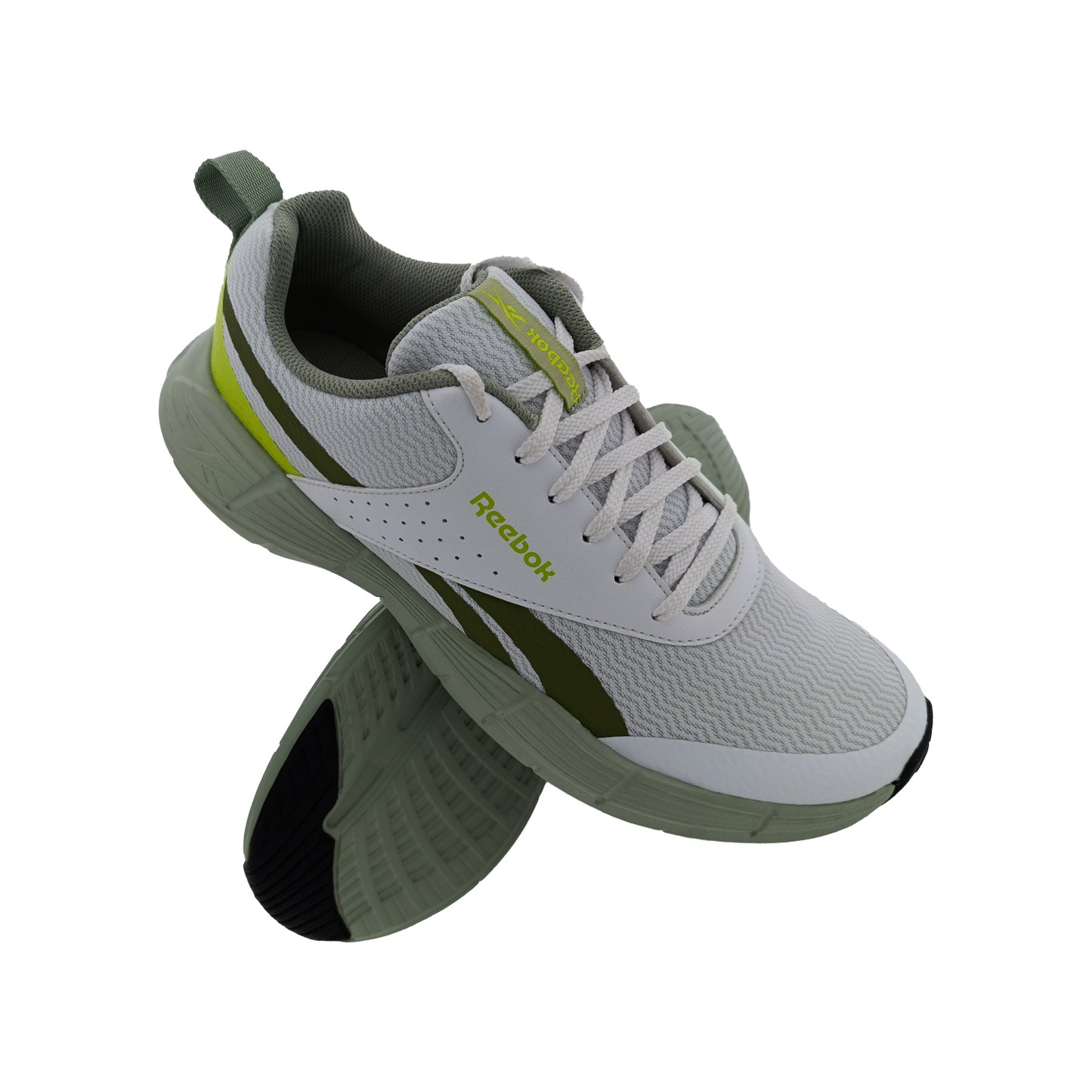 REEBOK RMSORA 1902 WHITE/GREEN MENS LACEUP SPORTS SHOE