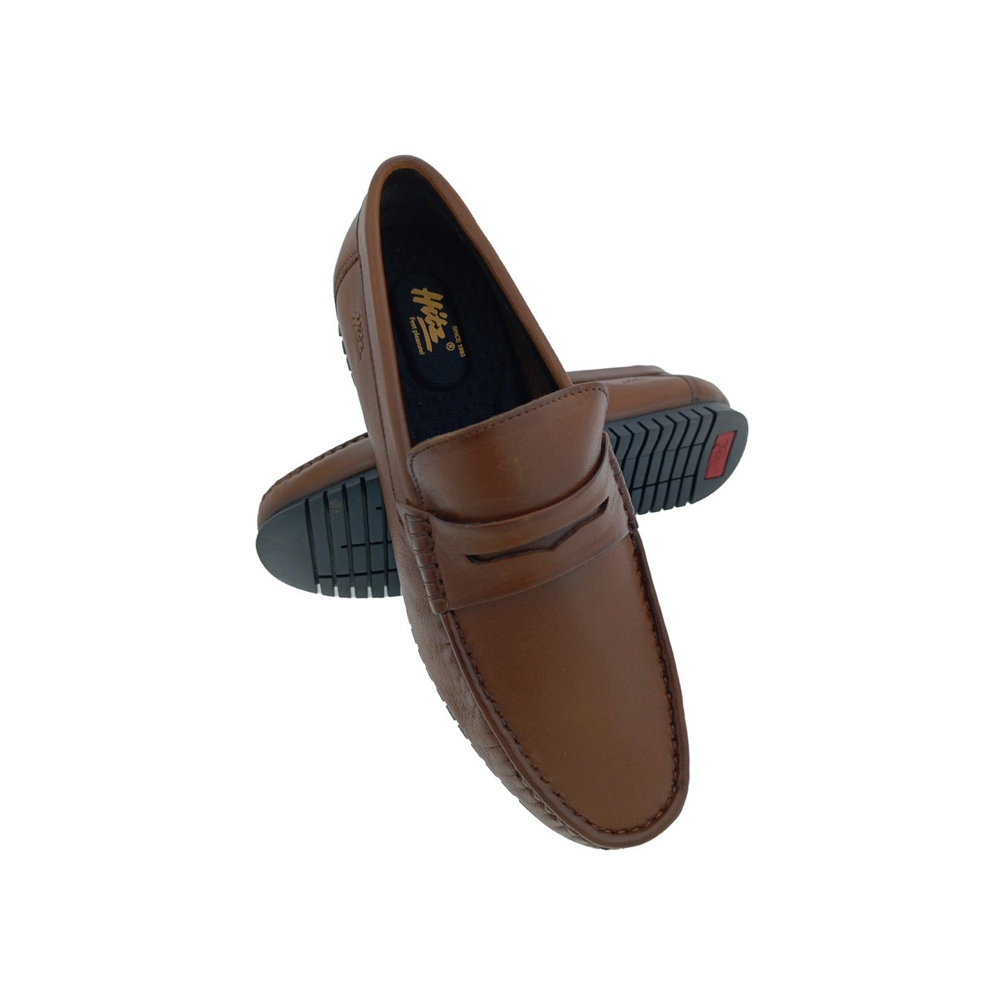 HITZ8553 TAN MENS BOADER LOAFER