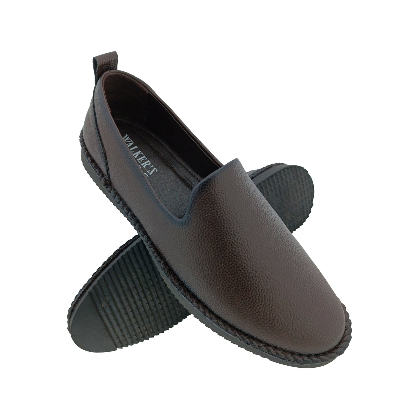 WALKERS 7588 D.BROWN MENS TRADITIONAL LOAFER