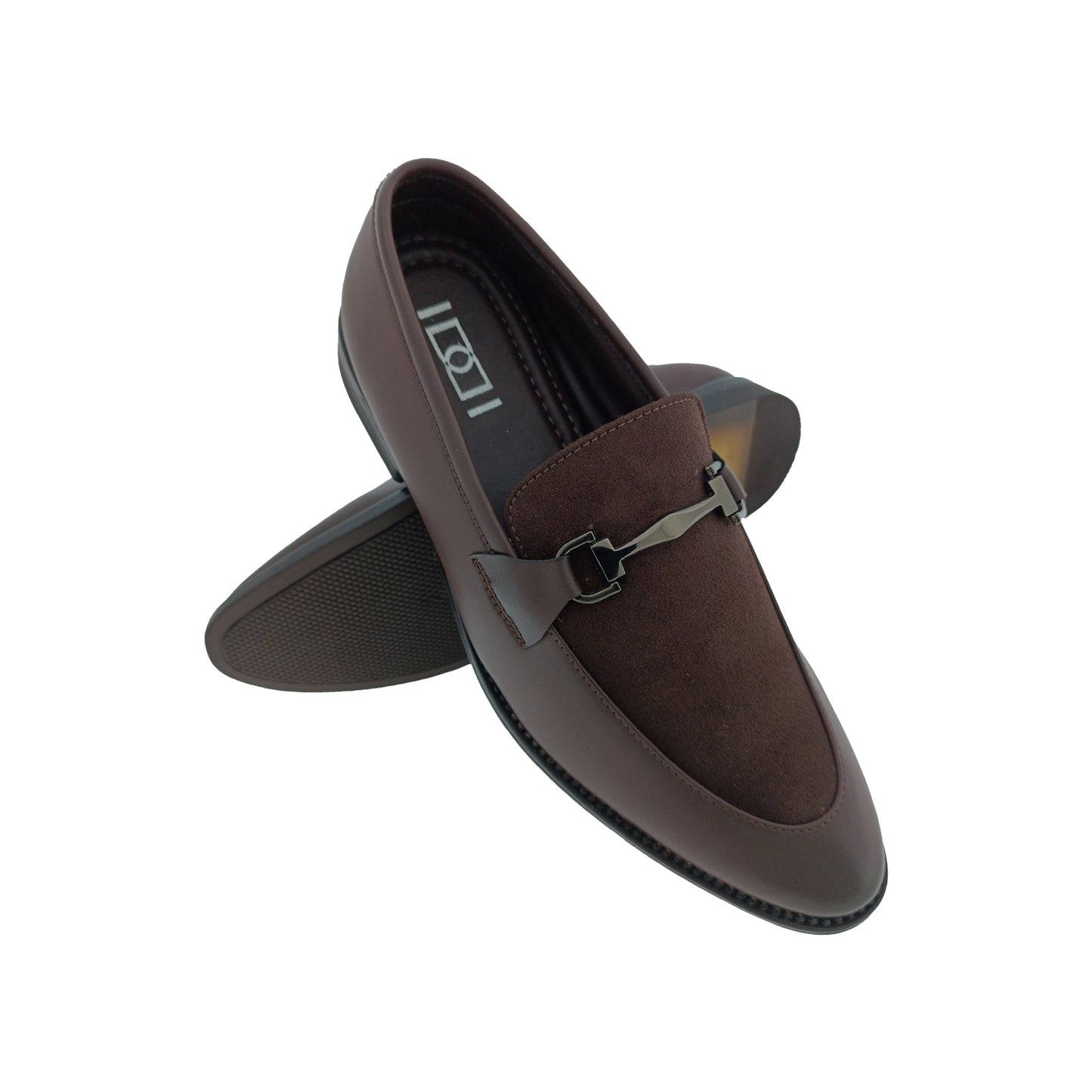 IDDI 1191 BROWN MENS BUFF POINT LOAFER