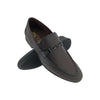 HITZ 6902 BROWN MENS LEATHER POINT LOAFER