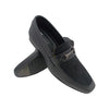 ALPAGA FLOW-29 BLACK MENS POINT LOAFER