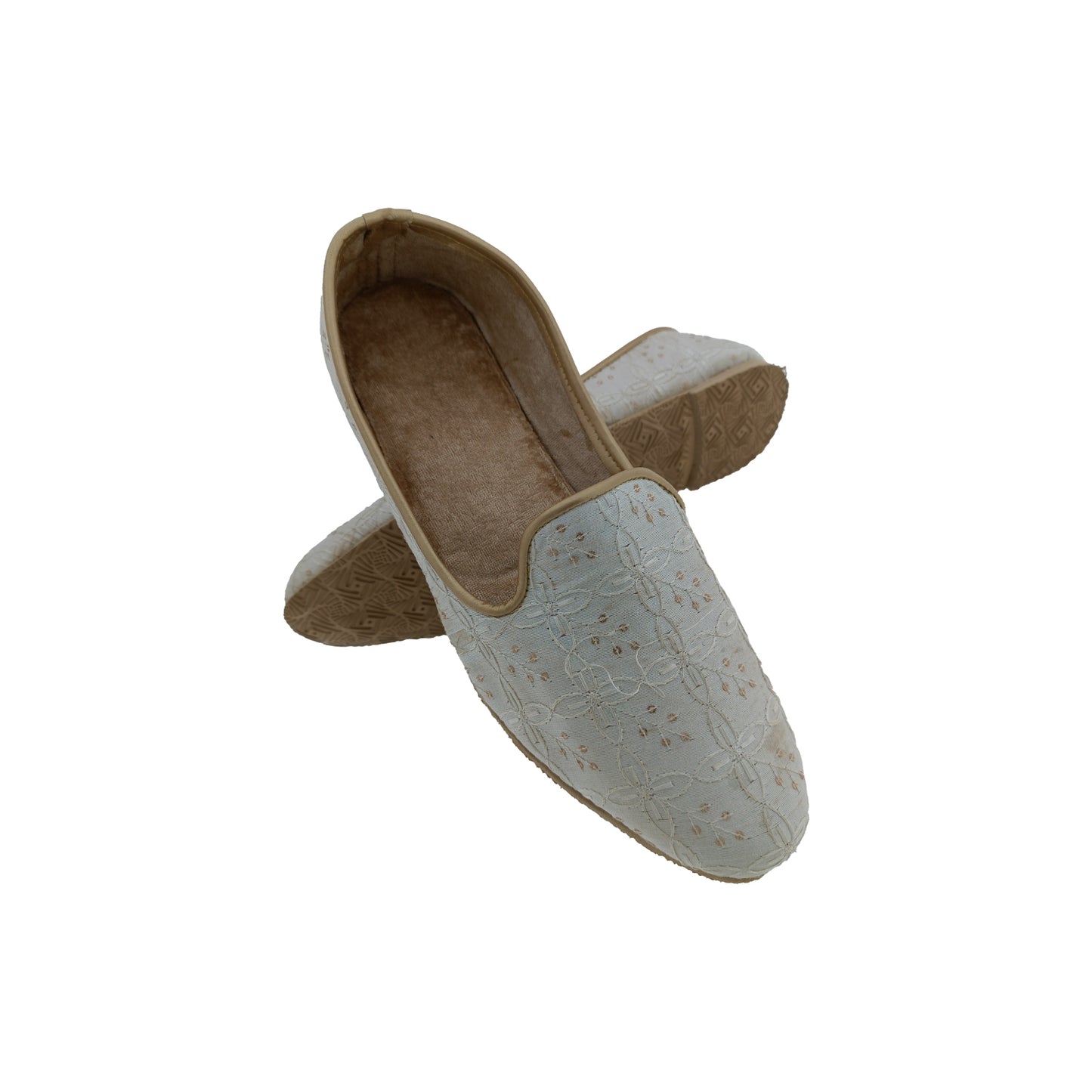 JUTTI 23 WHITE MENS TRADITIONAL MOJARI