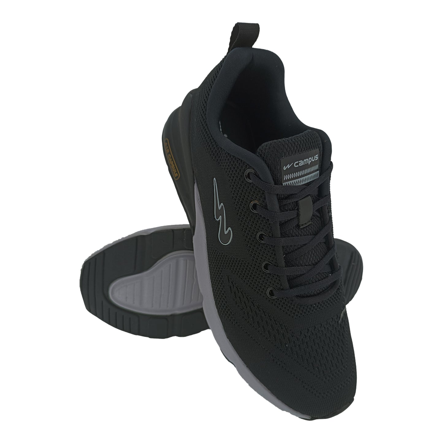 CAMPUS NORTH BLACK MEN'S SPORT SHOES