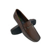 VALENTINO PRADO-13CW BROWN MEN'S LETHER LOAFER