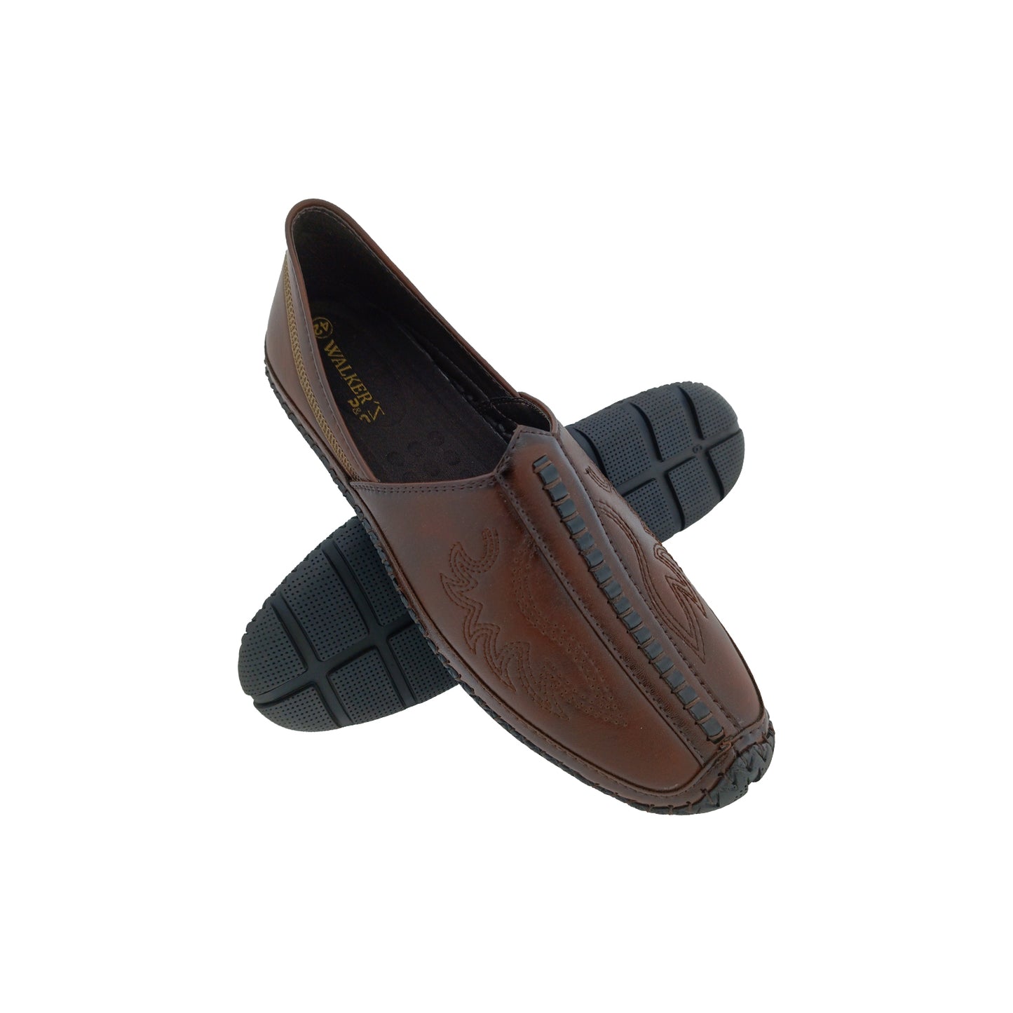 WALKERS 6145 BROWN MENS TRADITIONAL LOAFER