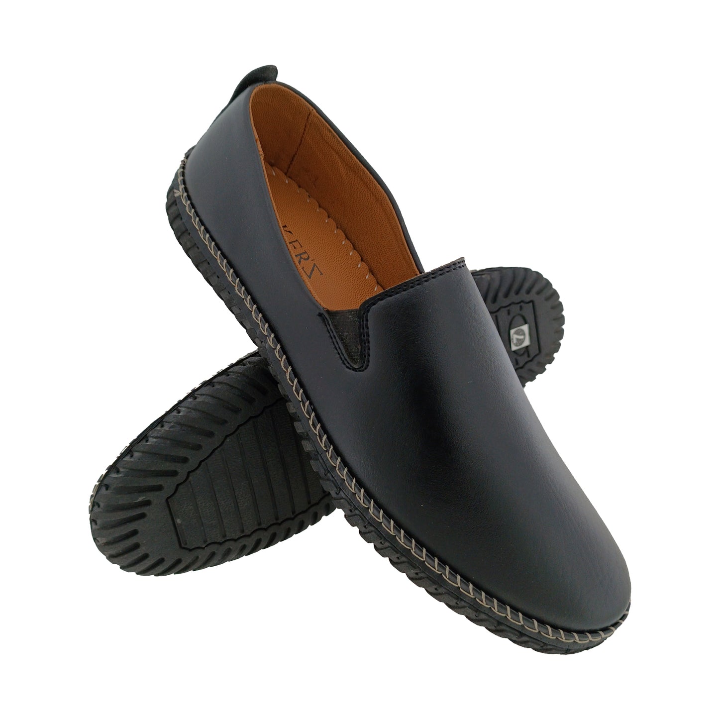 WALKERS 241 BLACK MENS TRADITIONAL LOAFER