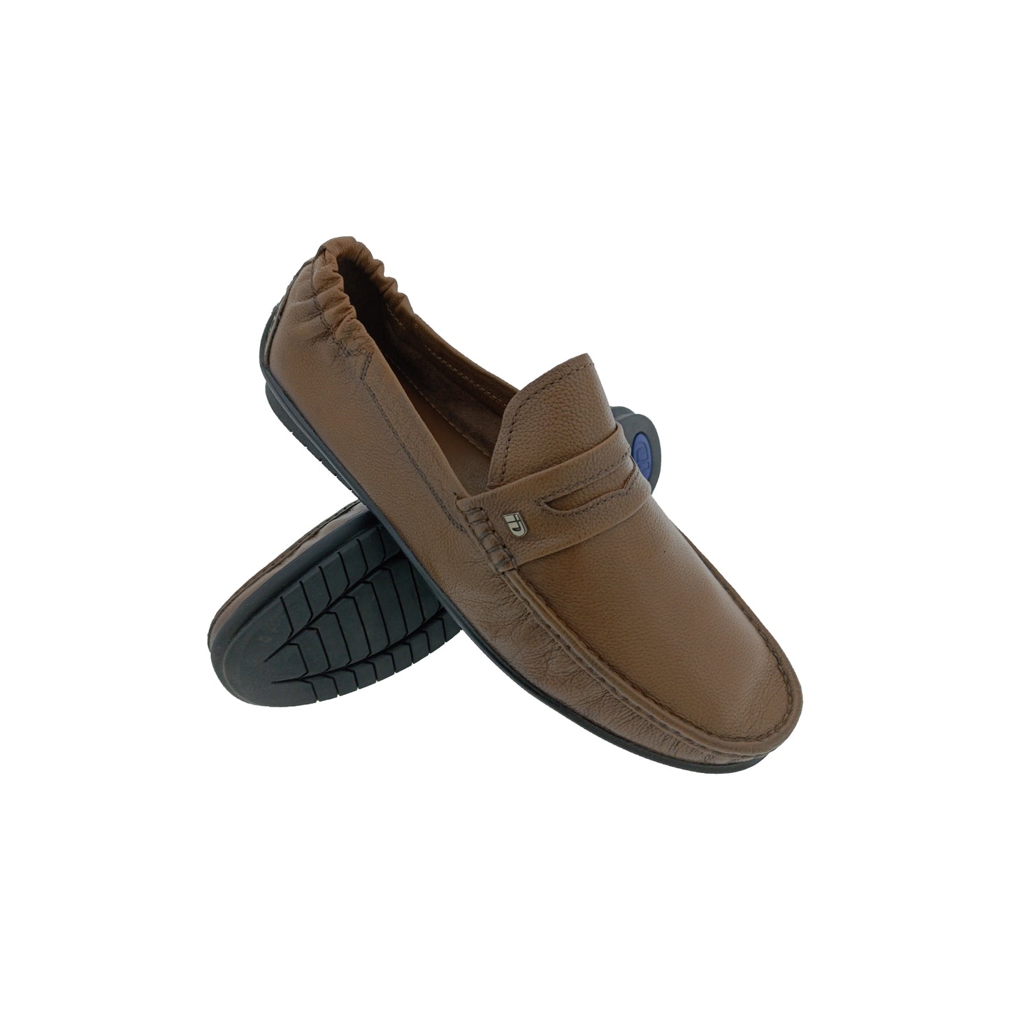ID- ID1137 TAN MENS BOADER LOAFER