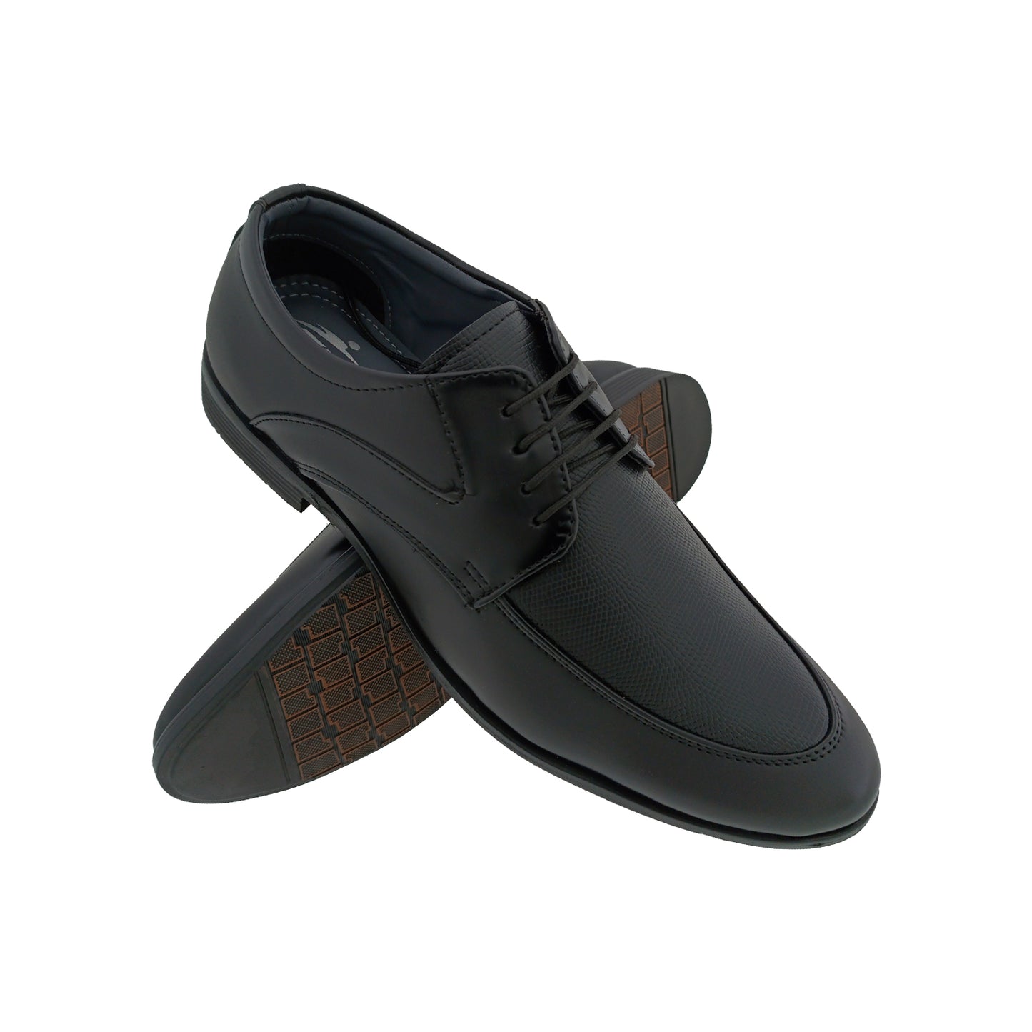 TRYIT 3685 BLACK MENS CASUEL LACEUP SHOE