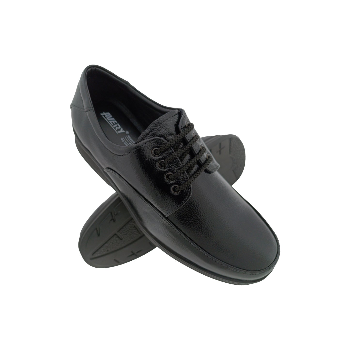 AVERY 1713 BLACK MENS CASUEL LACEUP