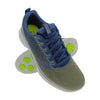 SKECHERS 216559 NAVY/LIME MENS LACEUP SPORTS SHOE