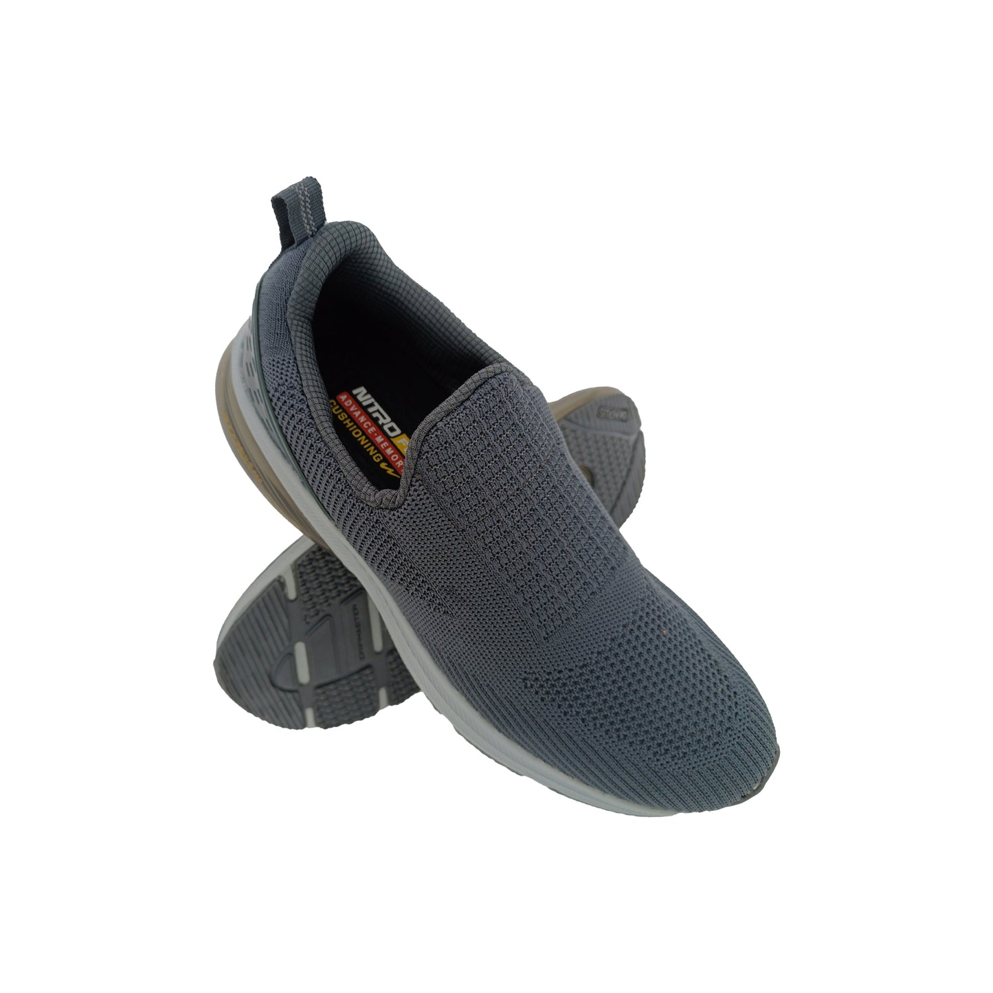 CAMPUS PORIUM D.GREY MENS SLIPON SPORTS SHOE