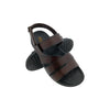HITZ 6789 BROWN MENS LEATHER SANDAL